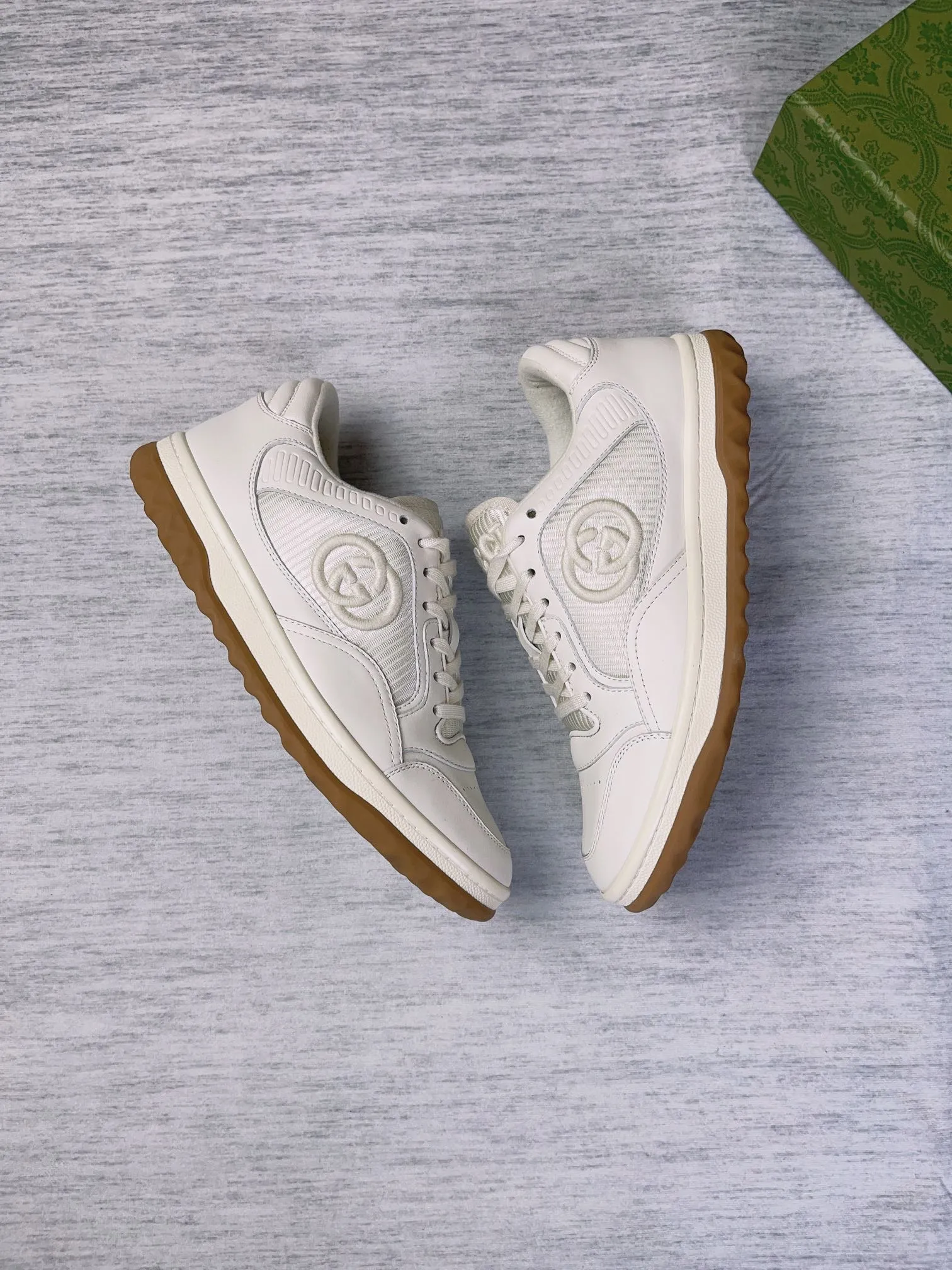 👟👟Ex-factory price 600👟👟 👑The top version of Gucci's latest popular MAC80 sneakers on the market, women's 35-40, men's 39-45 👏👏👏Welcome all bosses to compare and provide guidance...